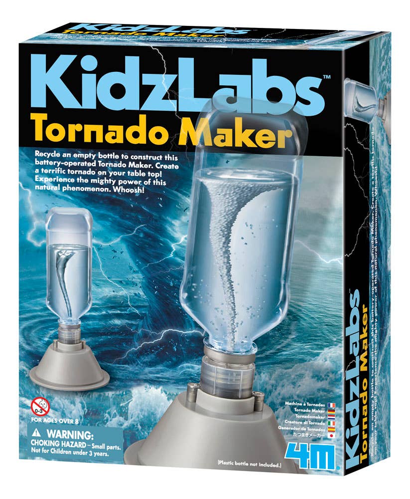 4M KidzLabs Tornado Maker Science Kit DIY - Rise and Redemption