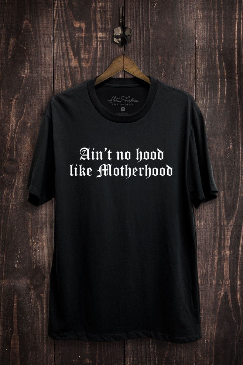 Ain’t no Hood Jersey Tee - Rise and Redemption