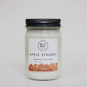 Apple Strudel Candle, 12 oz - Rise and Redemption