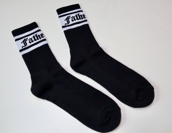 Fatherhood Cotton Crew Socks - Rise and Redemption