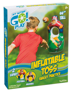 Get Outside Go! Inflatable Sports Toss Game, Football - Rise and Redemption