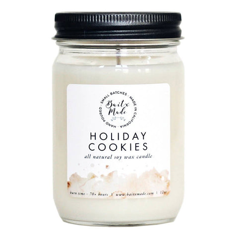 Holiday Cookies Candle, 12oz - Rise and Redemption