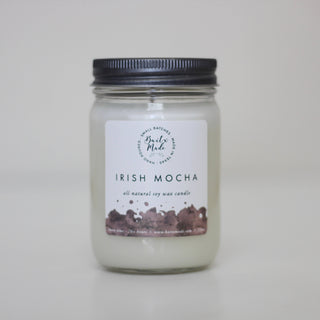 Irish Mocha Candle, 12 oz - Rise and Redemption