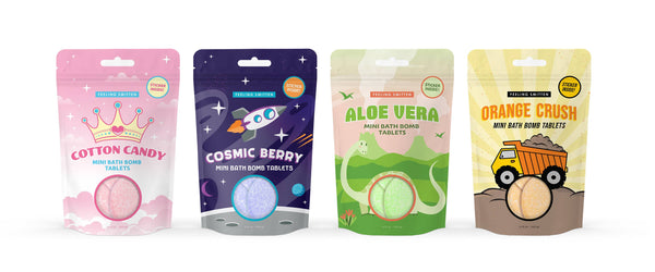 Kids Cosmic Berry Bath Bomb Tablets - Rise and Redemption