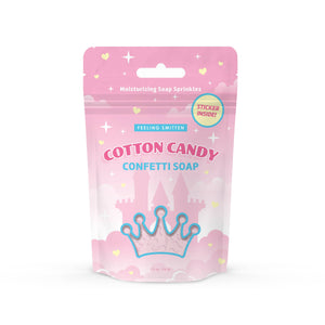 Kids Cotton Candy Crown Shaped Bath Confetti - Rise and Redemption