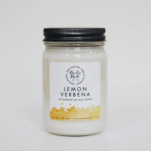 Lemon Verbena Candle, 12 oz - Rise and Redemption