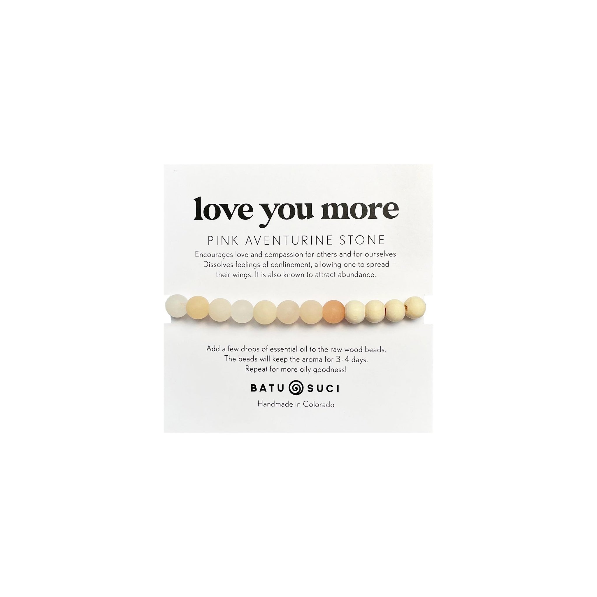 Love you More Diffuser Bracelet - Rise and Redemption