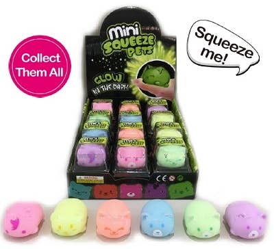 Mini Squeeze Pets Glow In The Dark - Rise and Redemption