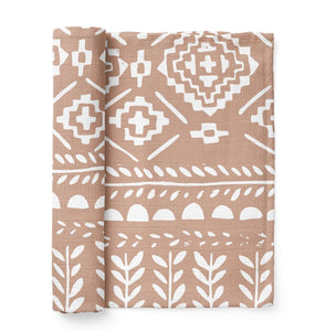 Muslin Swaddle Baby Blanket - Tapestry Swaddle - Rise and Redemption