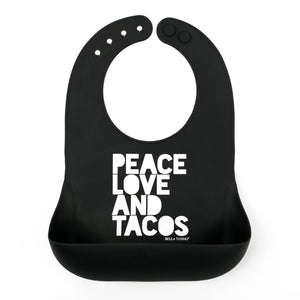 Peace Love Taco Wonder Bib - Rise and Redemption
