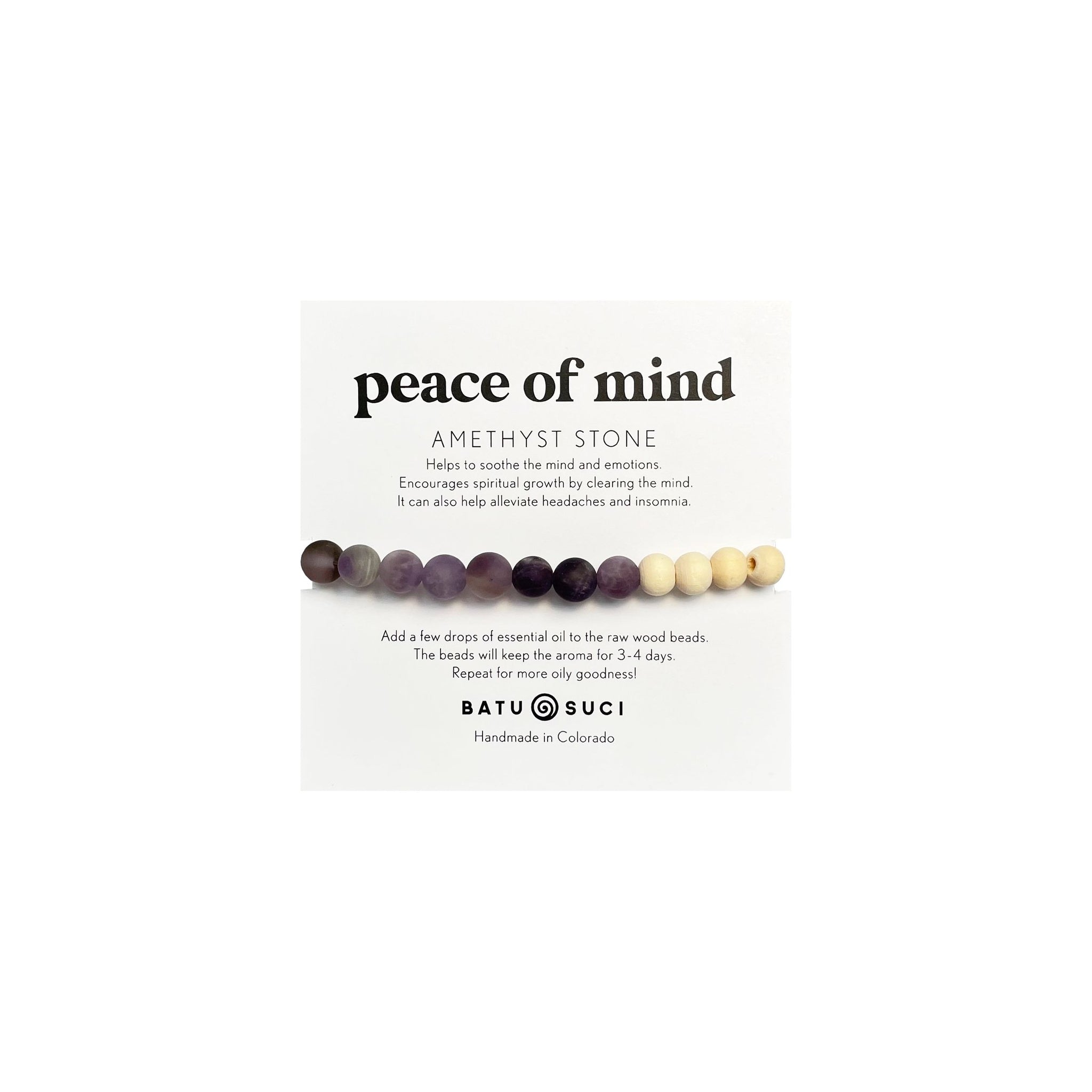 Peace of Mind Diffuser Bracelet - Rise and Redemption