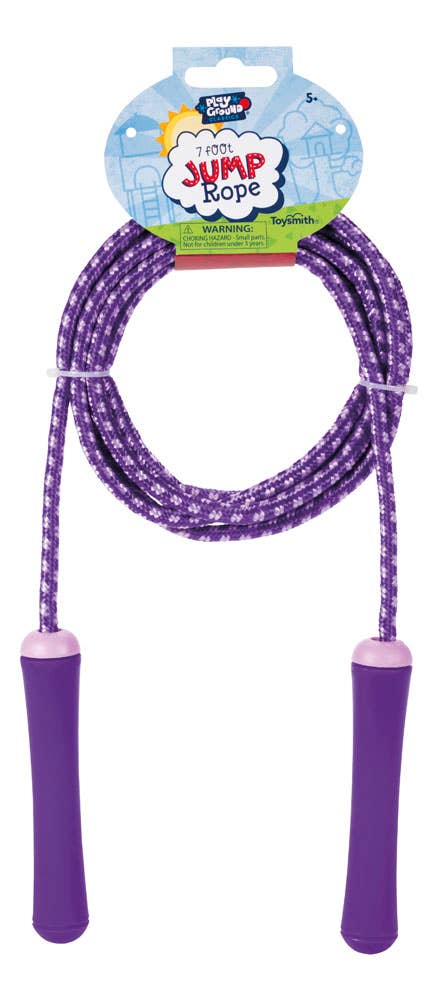 Playground Classics 7' Jump Rope, Assorted Colors - Rise and Redemption