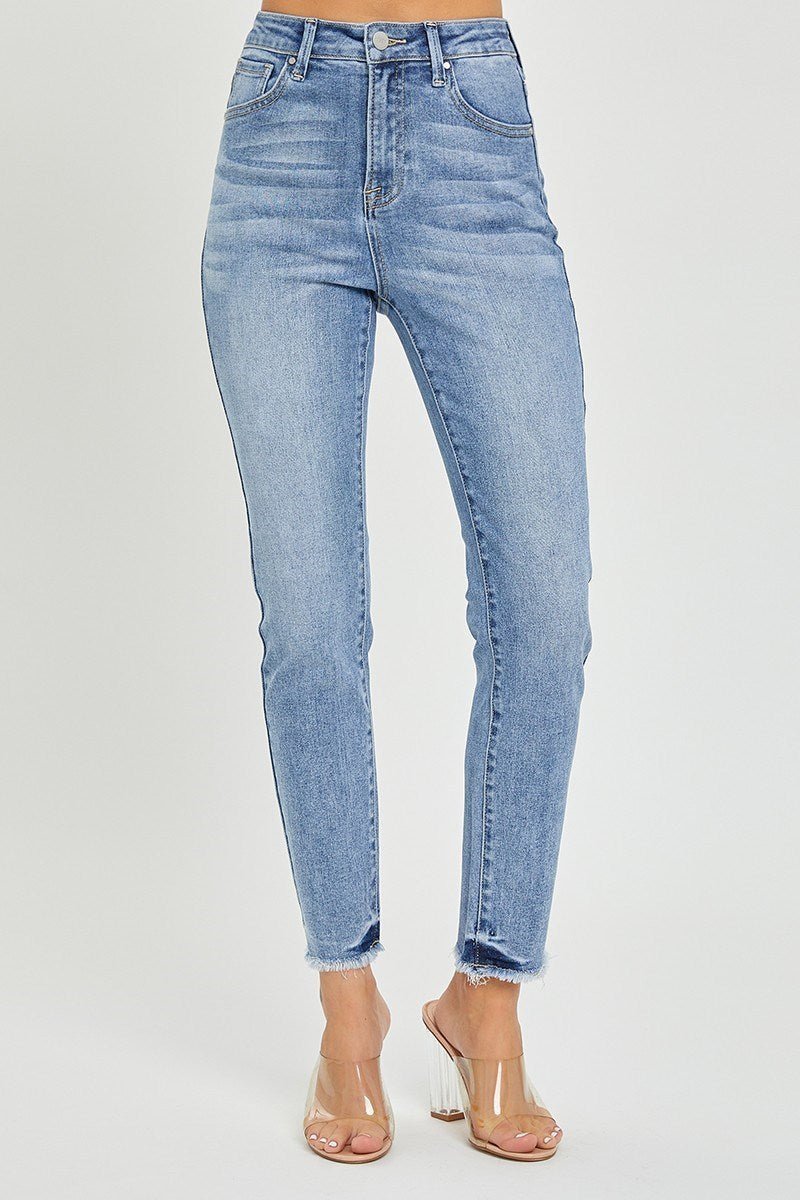 Risen frayed hem relaxed skinnies - Rise and Redemption