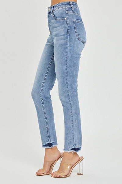 Risen frayed hem relaxed skinnies - Rise and Redemption