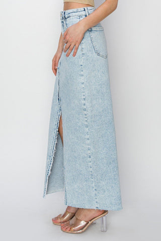 Risen Raw Hem Maxi - Rise and Redemption