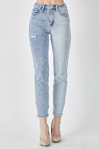 Risen Two-Toned Girlfriend Denim - Rise and Redemption