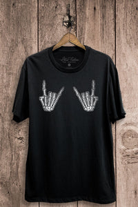 Rock On Bones Jersey Tee - Rise and Redemption