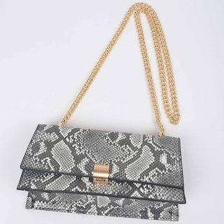 Snake Print Crossbody Bag - Rise and Redemption