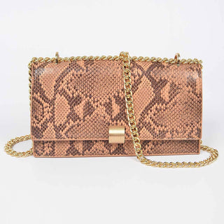 Snake Print Crossbody Bag - Rise and Redemption