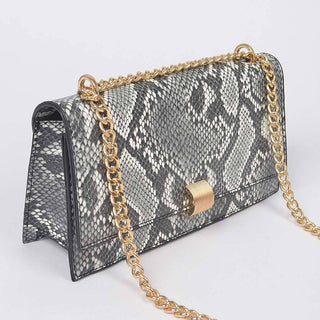 Snake Print Crossbody Bag - Rise and Redemption