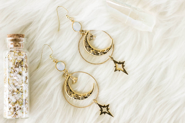 Swinging on a Star Earrings - Rise and Redemption