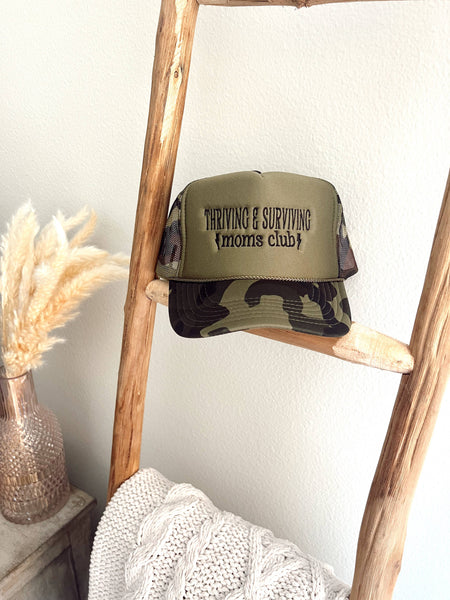 Thriving & Surviving Moms Club Trucker Hat - Rise and Redemption