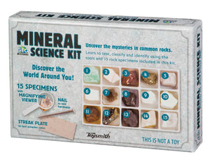 Toysmith Mineral Science Kit - Rise and Redemption