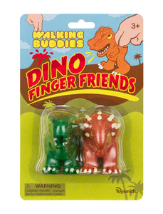 Walking Buddies, Dino Finger Friends-Finger Puppets - Rise and Redemption