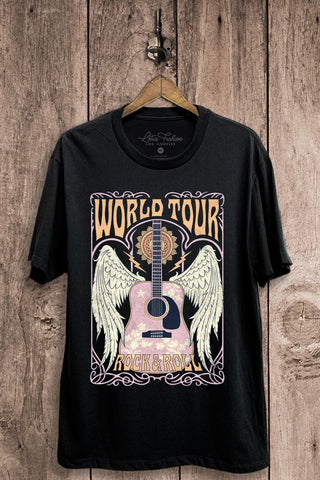 World Tour Wings Jersey Tee - Rise and Redemption