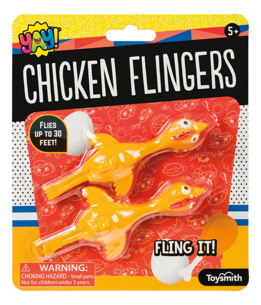 Yay! Chicken Flingers Impulse Toy, Fling Toy - Rise and Redemption